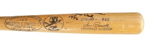 1976 Lou Piniella Louisville Slugger Game Used and Signed R42 Model Bicentennial Bat (PSA/DNA)